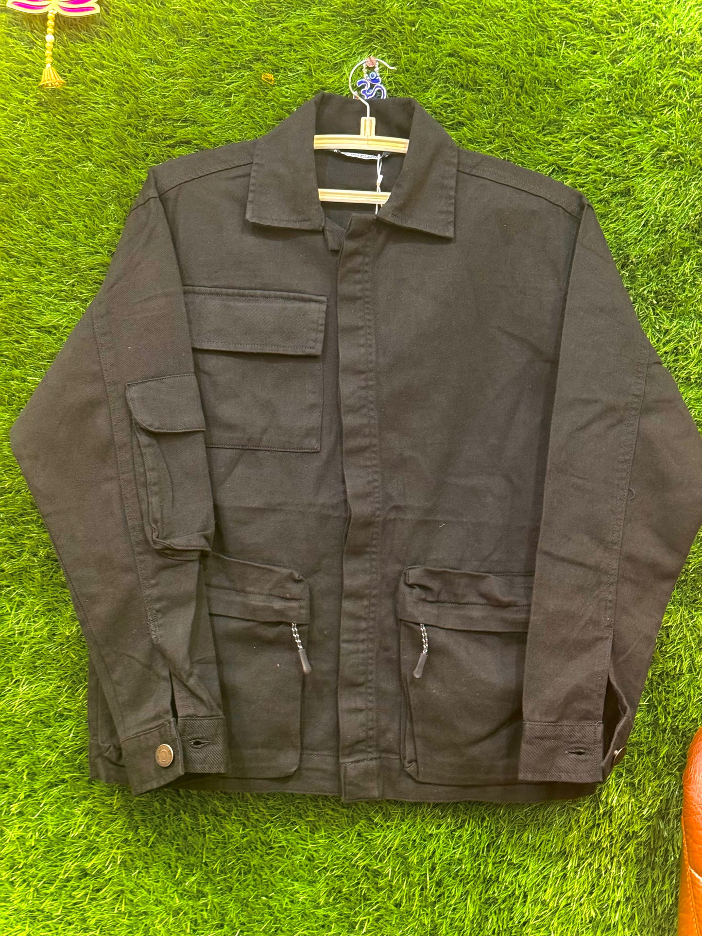 Denim Four Pocket Jacket (Premium) (CKT308)