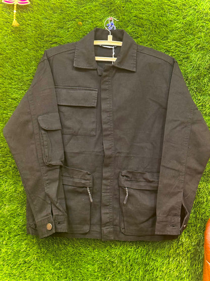 Denim Four Pocket Jacket (Premium)