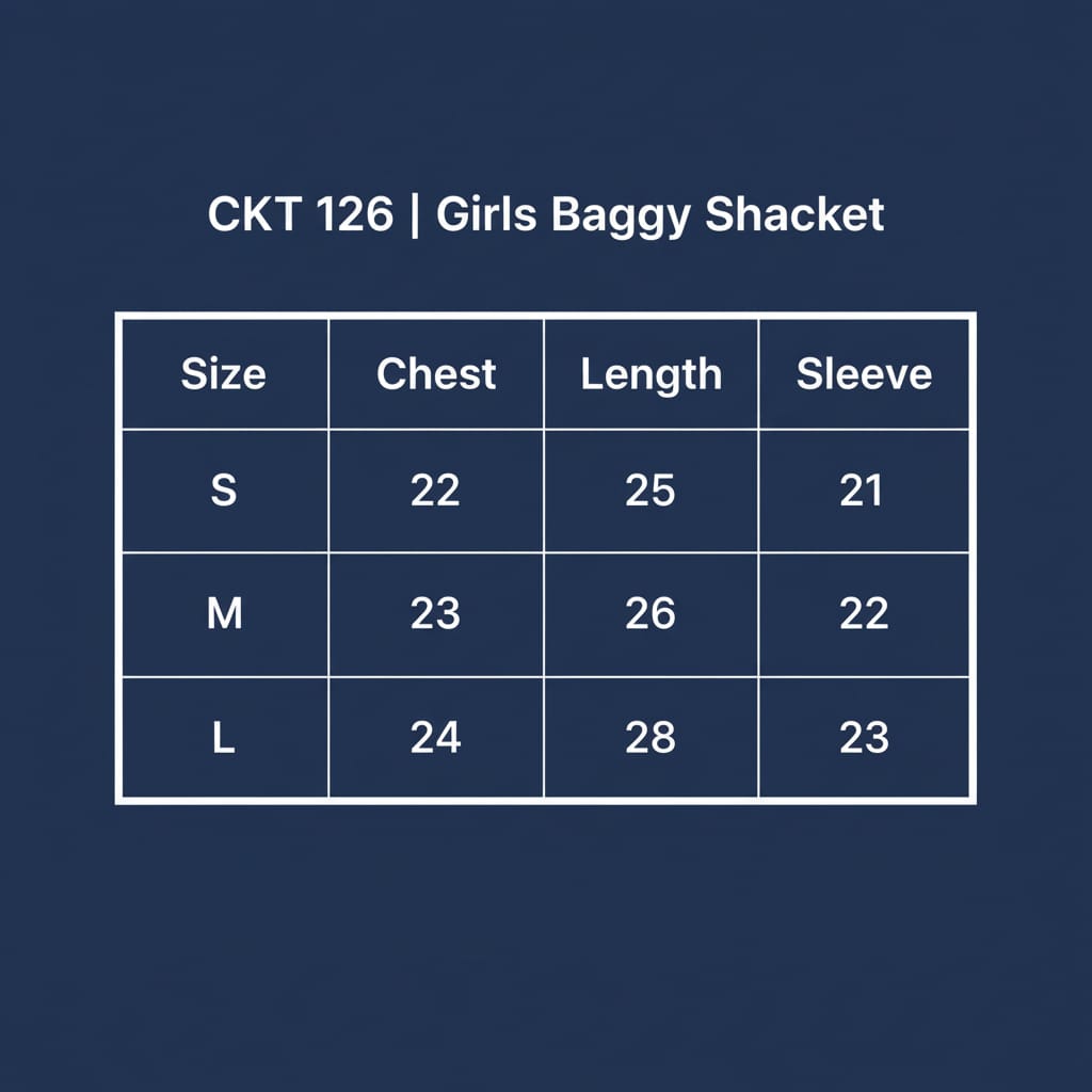 Girl Baggy Shacket (Corduroy)