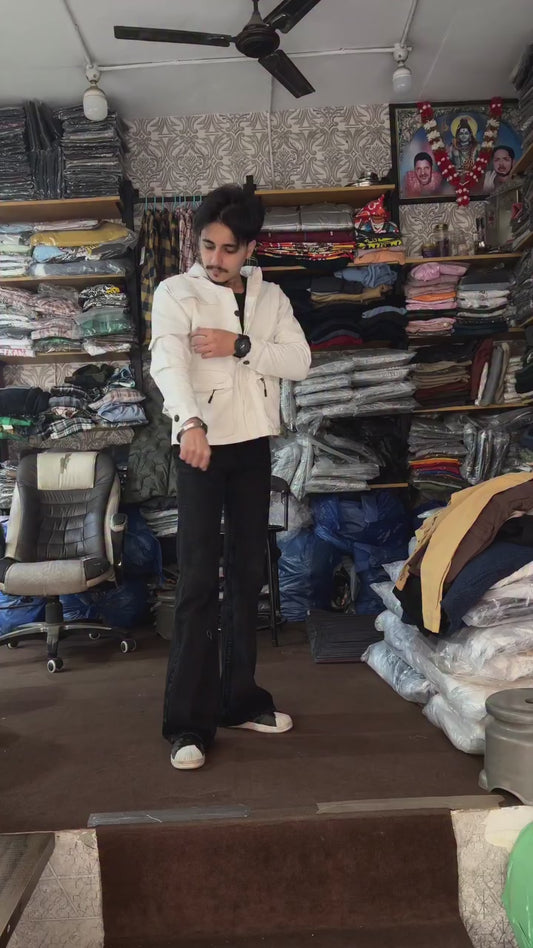 Denim Four Pocket Jacket (Premium) (CKT308)